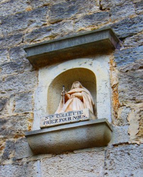 코르비의 성녀 콜레타_photo by Christophe.Finot2_in the Monastery of the Poor Clares of Poligny in Jura_France.jpg